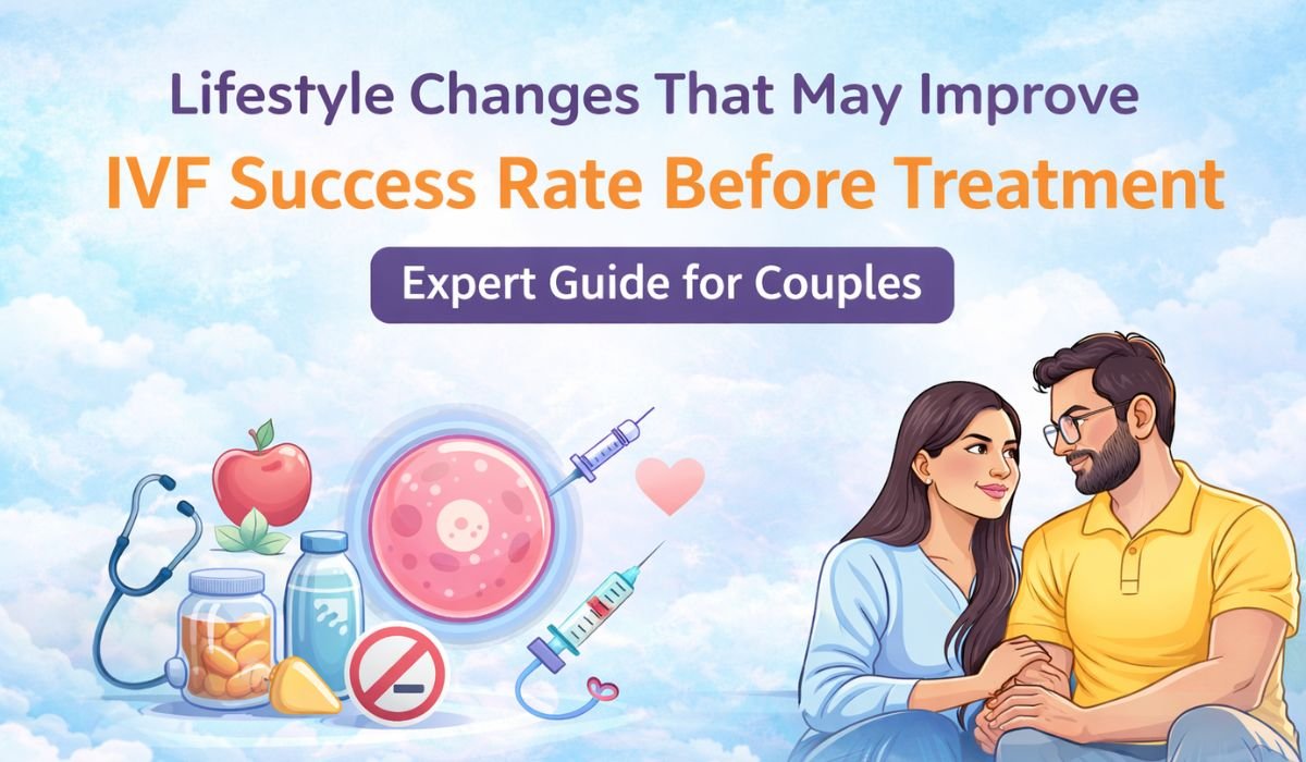 Lifestyle changes that may improve IVF success rate before IVF treatment