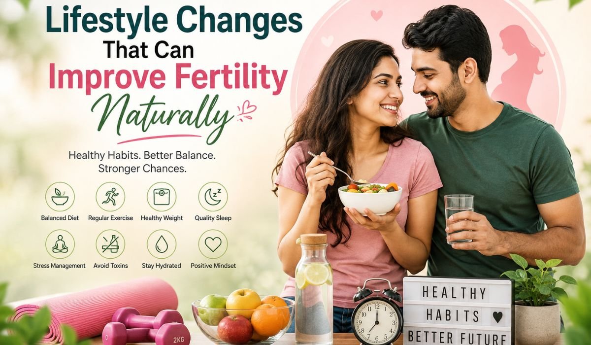 Lifestyle changes to improve fertility naturally for couples